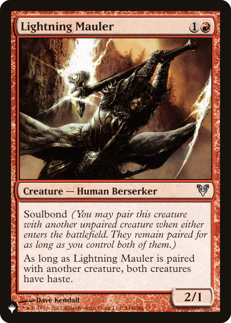 Lightning Mauler [The List Reprints] | Gear Gaming Fayetteville