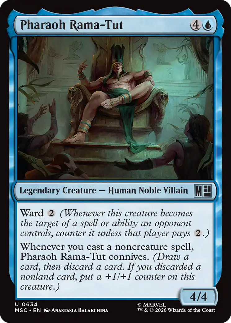 Pharaoh Rama-Tut [Marvel Super Heroes Commander] | Gear Gaming Fayetteville