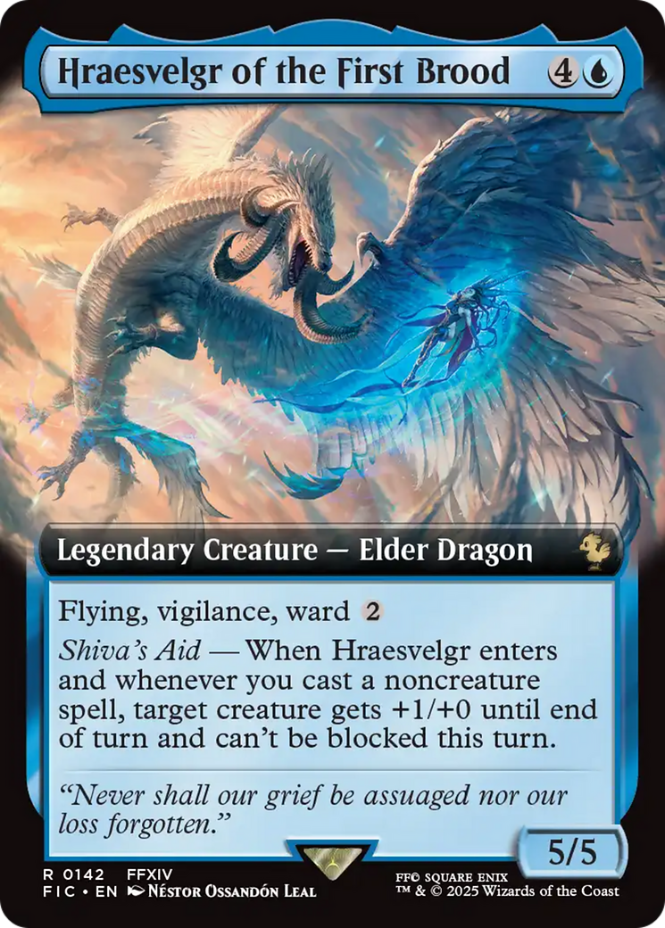 Hraesvelgr of the First Brood (Extended Art) [FINAL FANTASY Commander] | Gear Gaming Fayetteville