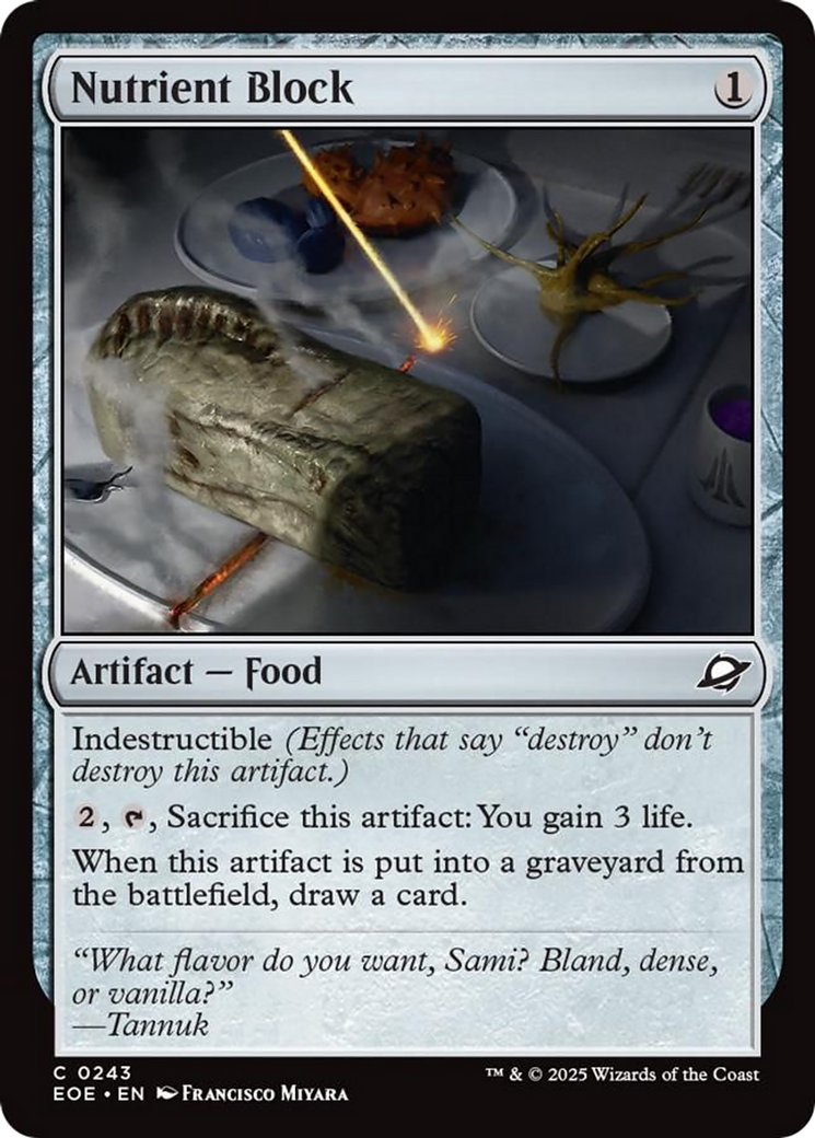 Nutrient Block [Edge of Eternities] | Gear Gaming Fayetteville