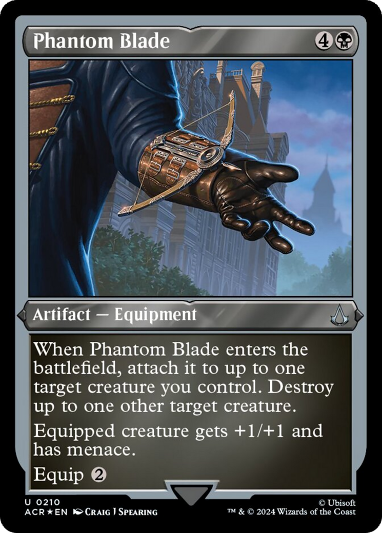 Phantom Blade (Foil Etched) [Assassin's Creed] | Gear Gaming Fayetteville