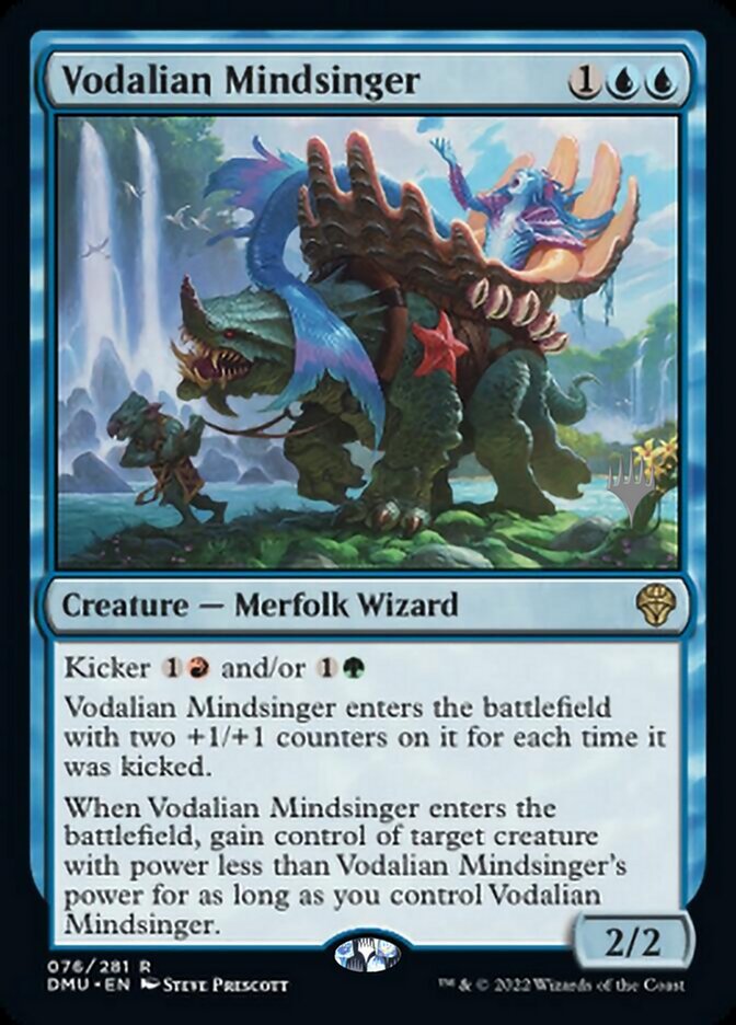 Vodalian Mindsinger (Promo Pack) [Dominaria United Promos] | Gear Gaming Fayetteville