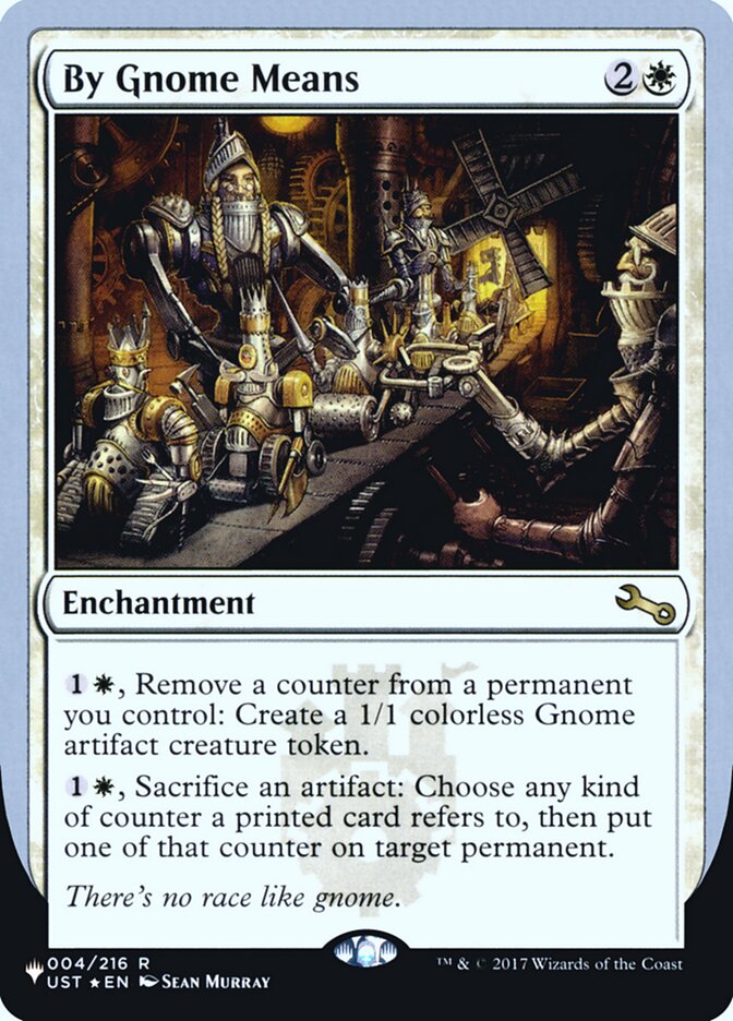 By Gnome Means (Unfinity Foil Edition) [The List] | Gear Gaming Fayetteville