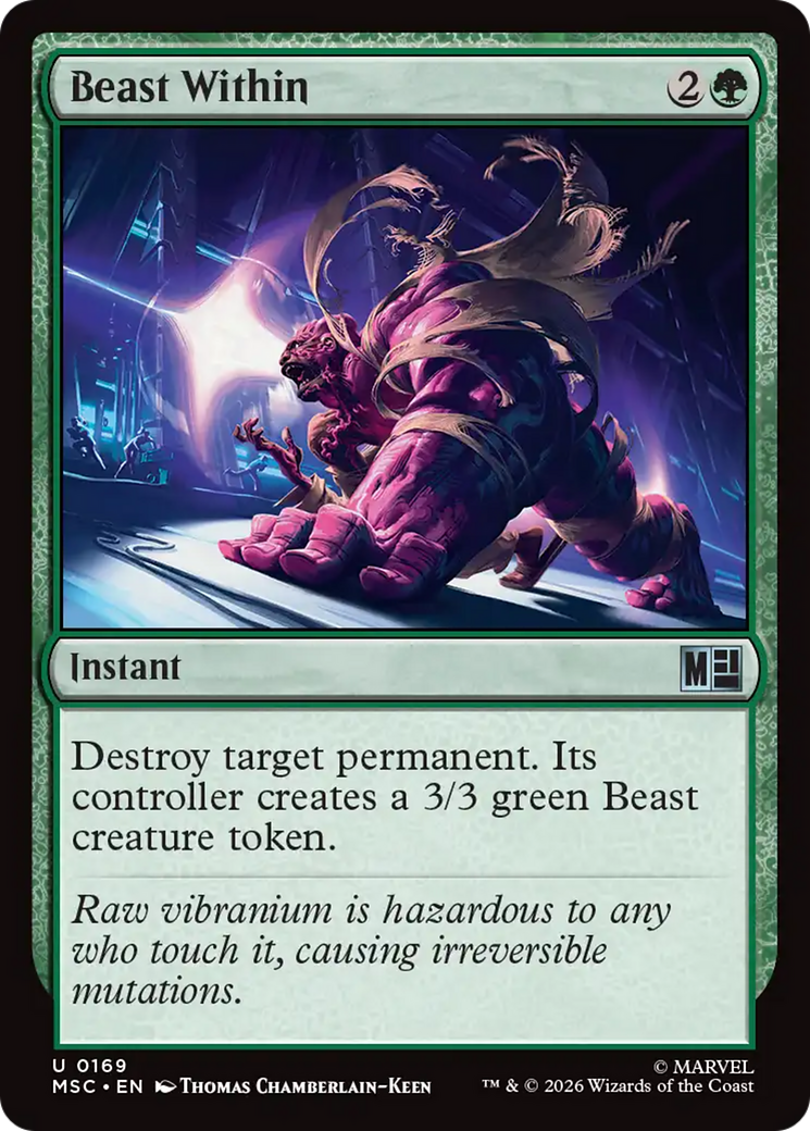 Beast Within [Marvel Super Heroes Commander] | Gear Gaming Fayetteville