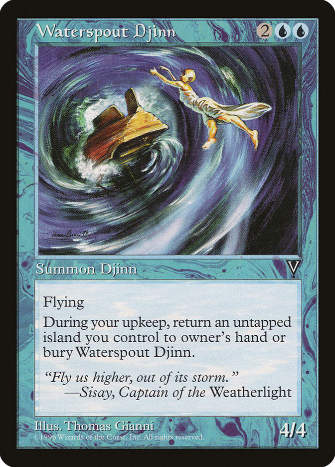 Waterspout Djinn [Visions] | Gear Gaming Fayetteville