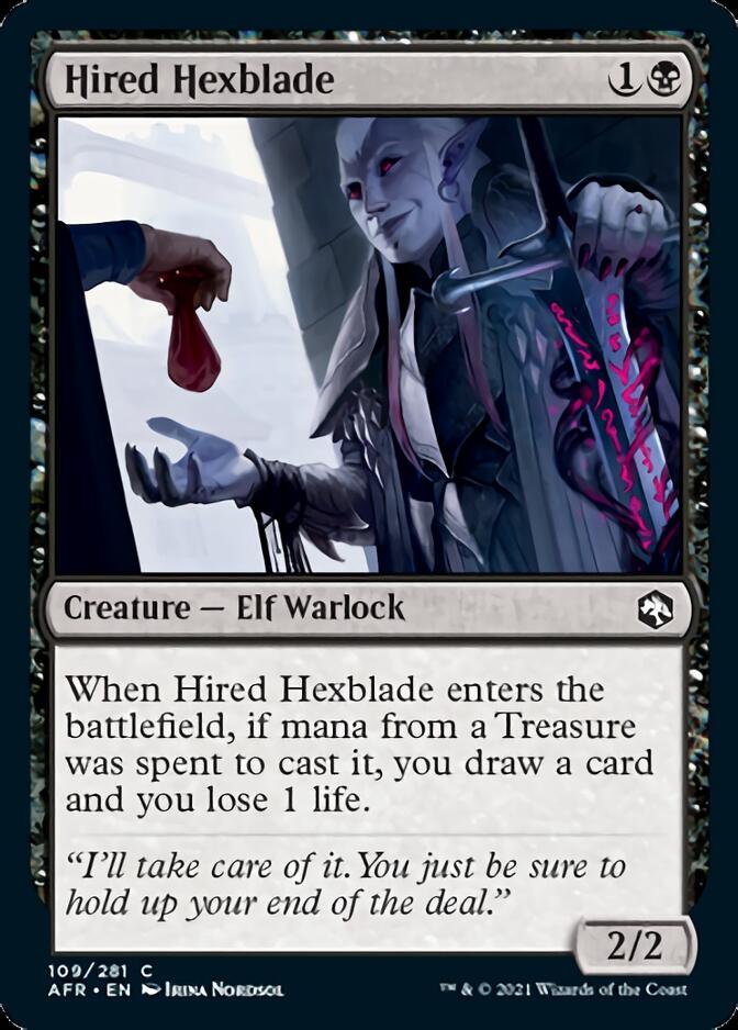 Hired Hexblade [Dungeons & Dragons: Adventures in the Forgotten Realms] | Gear Gaming Fayetteville