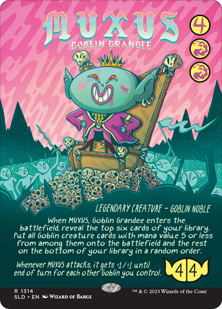 Muxus, Goblin Grandee (Rainbow Foil) [Secret Lair Drop Series] | Gear Gaming Fayetteville