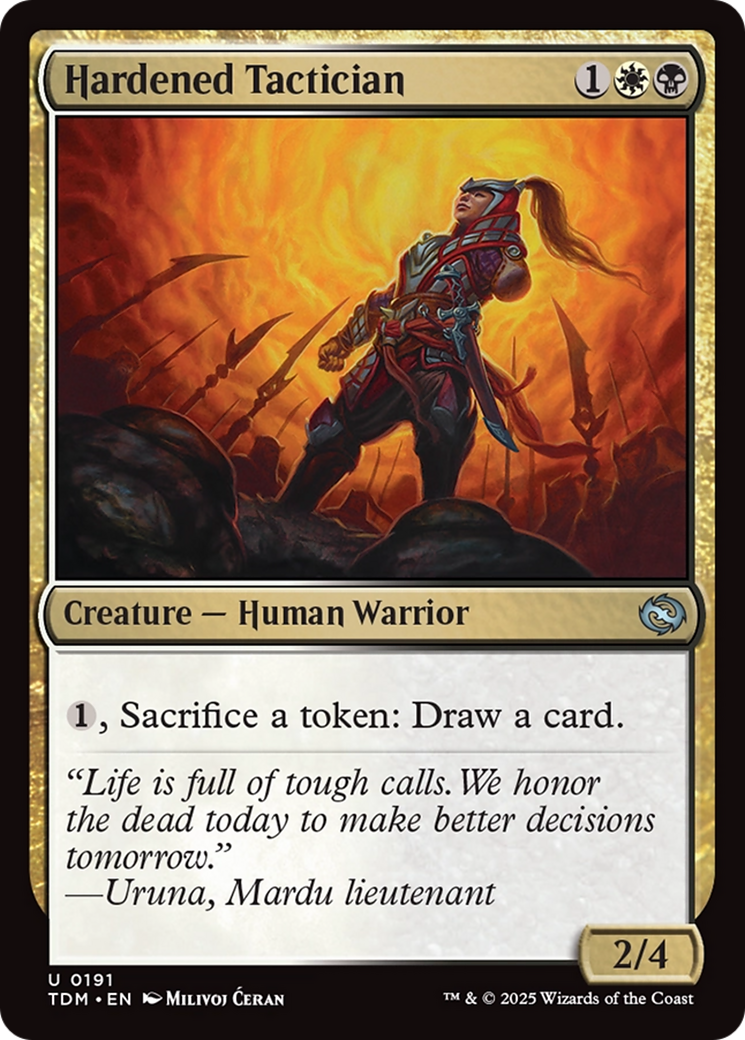 Hardened Tactician [Tarkir: Dragonstorm] | Gear Gaming Fayetteville