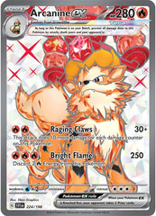 Arcanine ex (224/198) [Scarlet & Violet: Base Set] | Gear Gaming Fayetteville