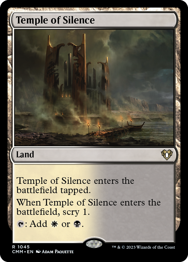 Temple of Silence [Commander Masters] | Gear Gaming Fayetteville