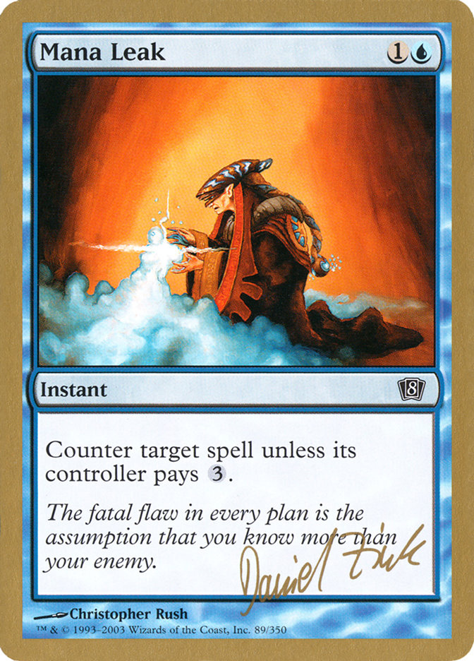 Mana Leak (Daniel Zink) [World Championship Decks 2003] | Gear Gaming Fayetteville