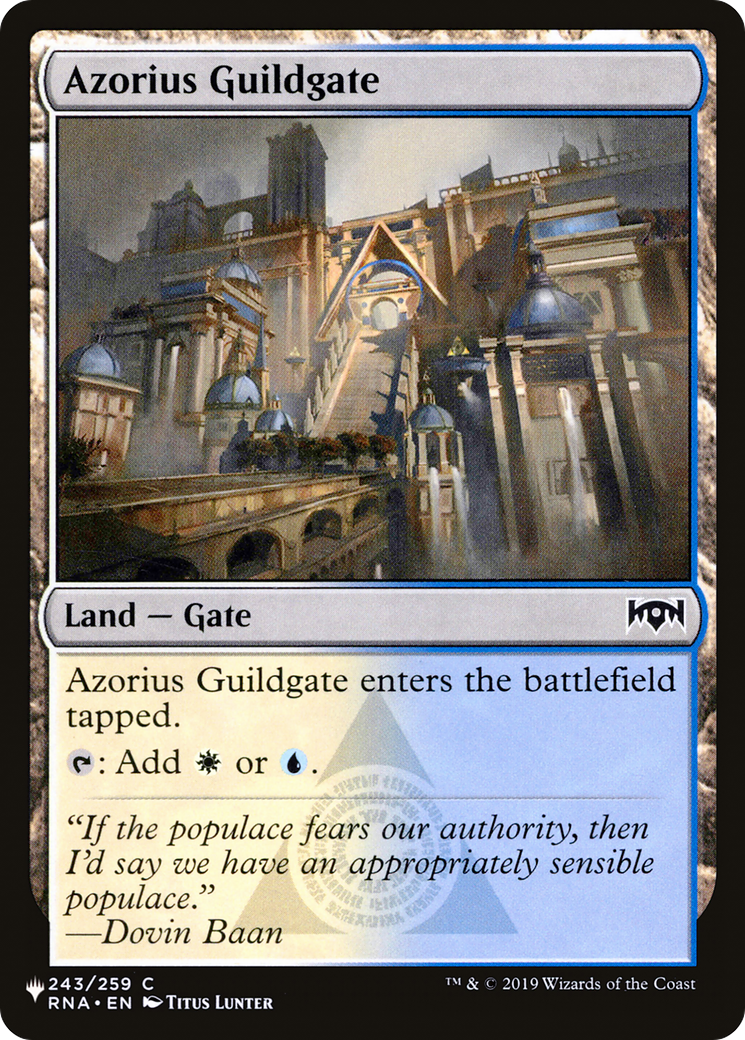 Azorius Guildgate [The List] | Gear Gaming Fayetteville