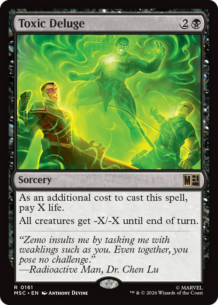 Toxic Deluge [Marvel Super Heroes Commander] | Gear Gaming Fayetteville