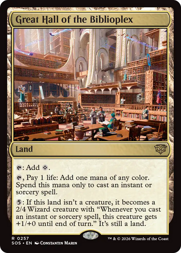 Great Hall of the Biblioplex [Secrets of Strixhaven] | Gear Gaming Fayetteville
