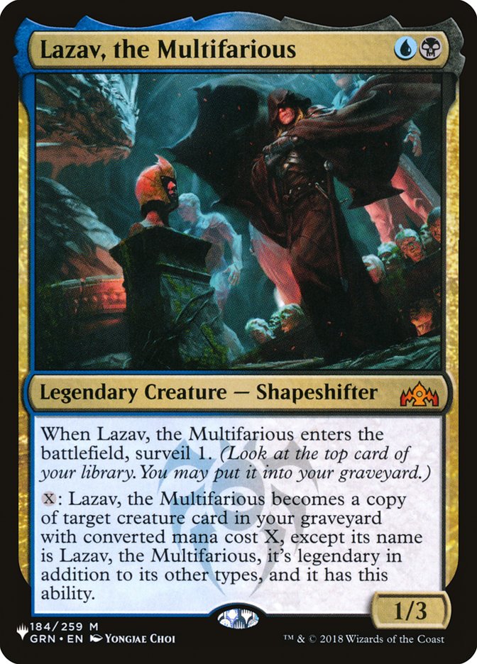 Lazav, the Multifarious [The List] | Gear Gaming Fayetteville