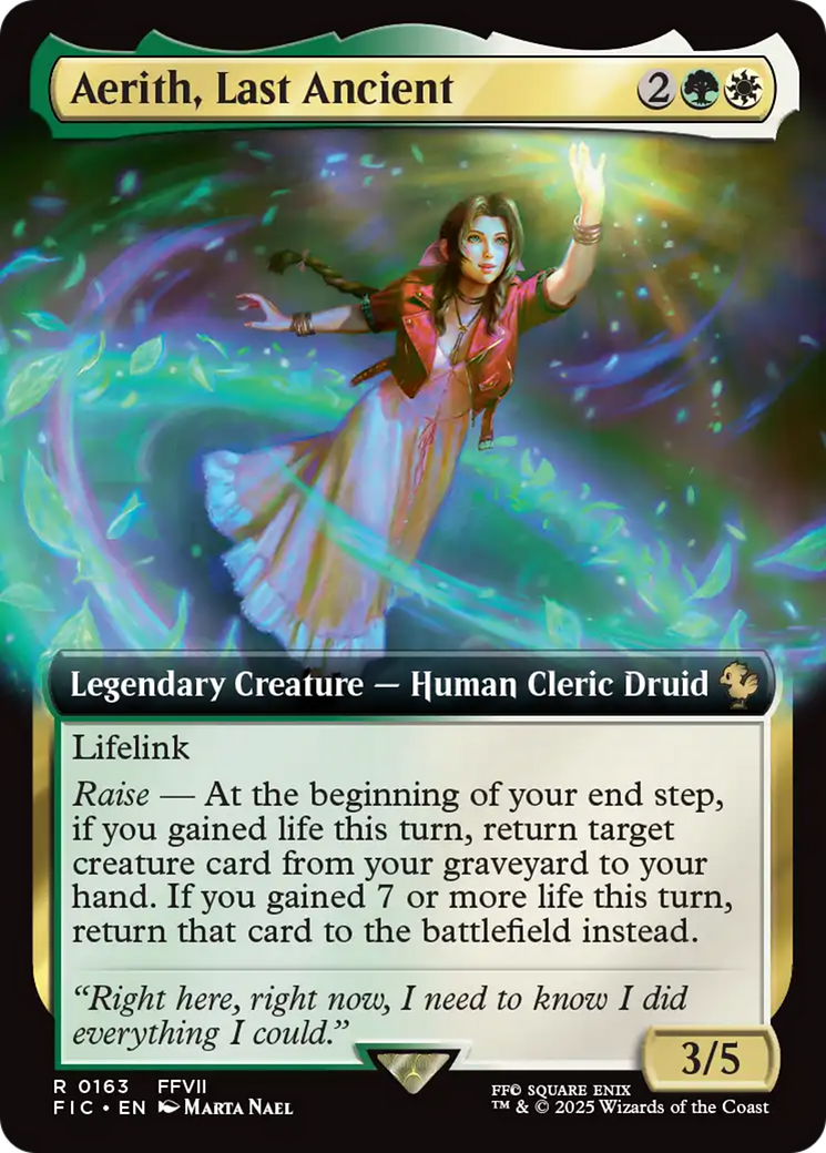 Aerith, Last Ancient (Extended Art) [FINAL FANTASY Commander] | Gear Gaming Fayetteville