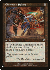 Chromatic Sphere [The List Reprints] | Gear Gaming Fayetteville