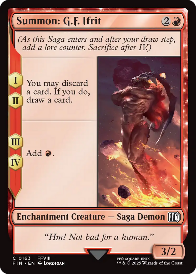 Summon: G.F. Ifrit [FINAL FANTASY] | Gear Gaming Fayetteville