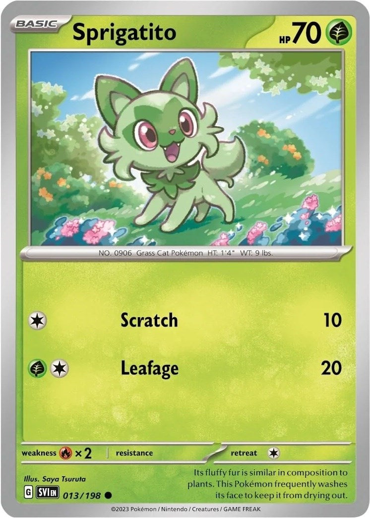 Sprigatito (013/198) (Paldea Collection) [Scarlet & Violet: Base Set] | Gear Gaming Fayetteville