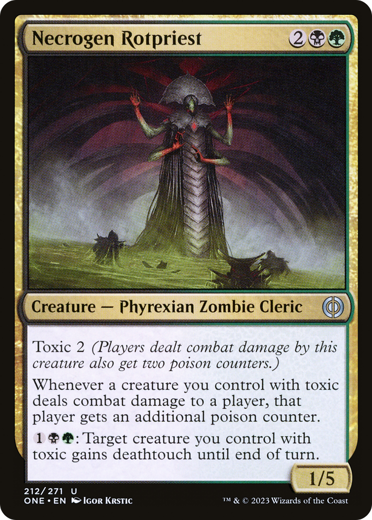 Necrogen Rotpriest [Phyrexia: All Will Be One] | Gear Gaming Fayetteville