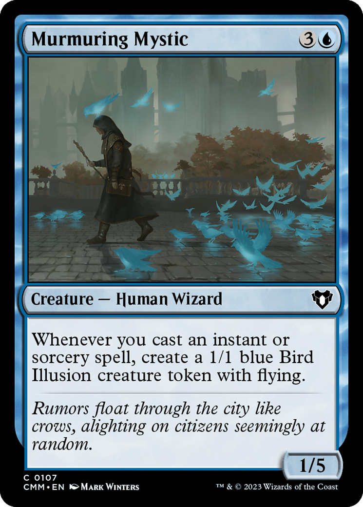 Murmuring Mystic [Commander Masters] | Gear Gaming Fayetteville