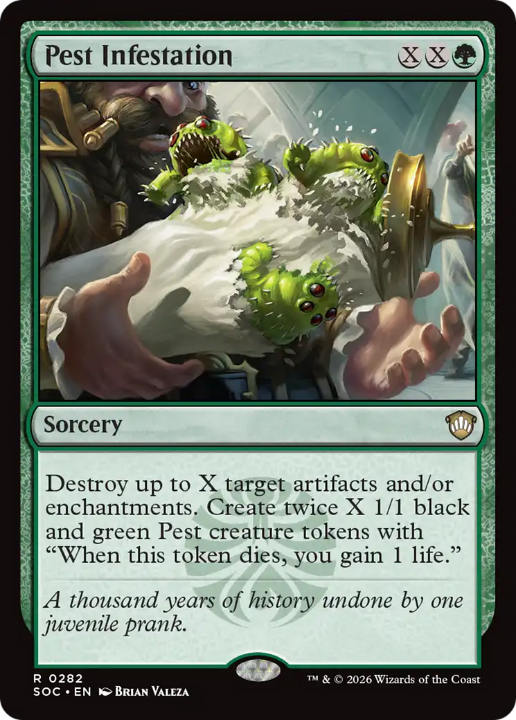 Pest Infestation [Secrets of Strixhaven Commander] | Gear Gaming Fayetteville