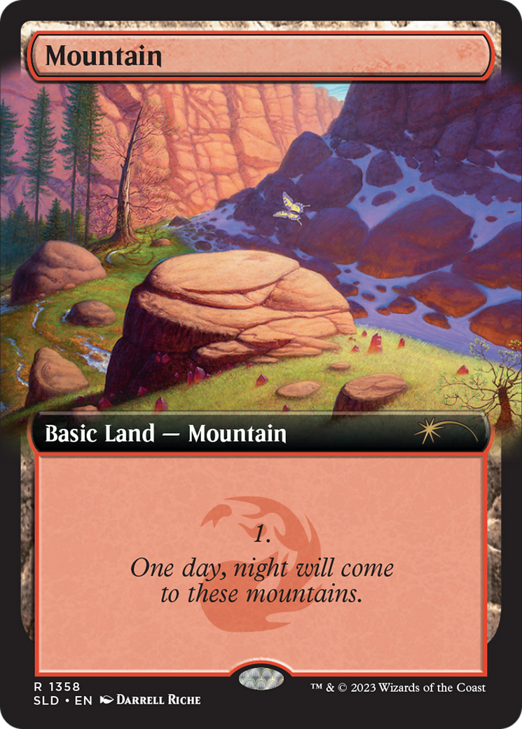 Mountain (1358) [Secret Lair Drop Series] | Gear Gaming Fayetteville