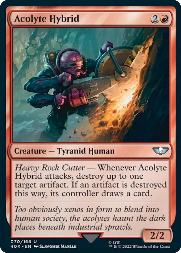 Acolyte Hybrid (Surge Foil) [Warhammer 40,000] | Gear Gaming Fayetteville