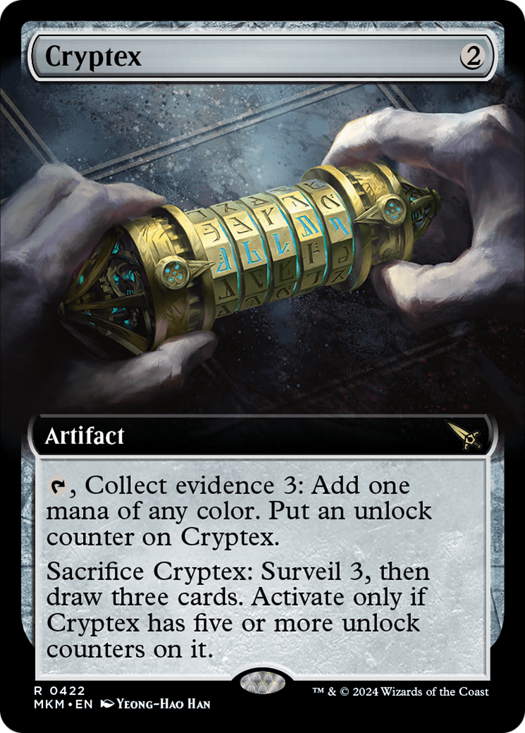 Cryptex (Extended Art) [Murders at Karlov Manor] | Gear Gaming Fayetteville