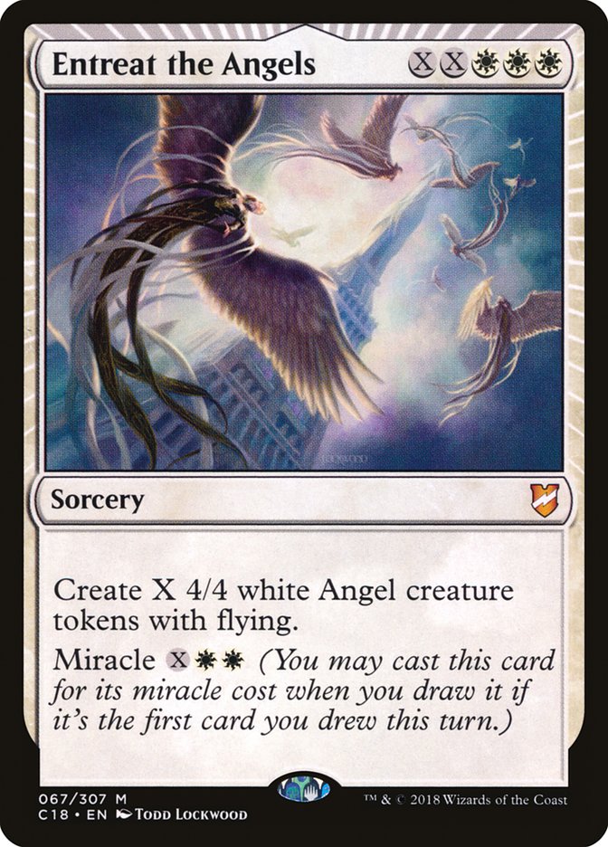 Entreat the Angels [Commander 2018] | Gear Gaming Fayetteville