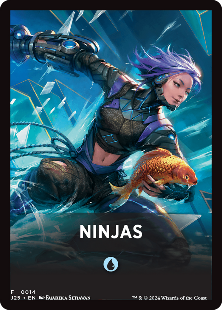 Ninjas Theme Card [Foundations Jumpstart Front Cards] | Gear Gaming Fayetteville