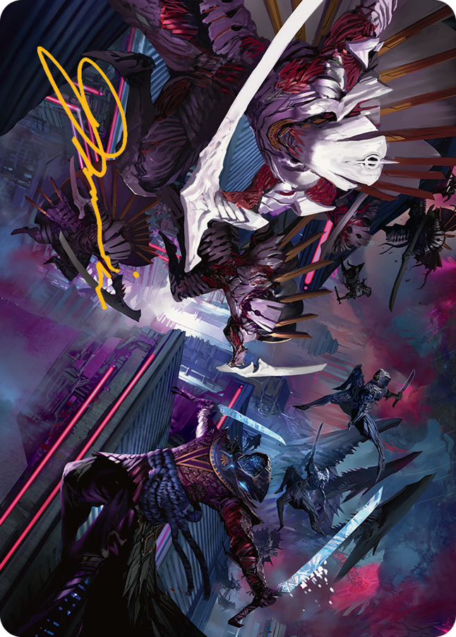 Invasion of Kamigawa Art Card (Gold-Stamped Signature) [March of the Machine Art Series] | Gear Gaming Fayetteville