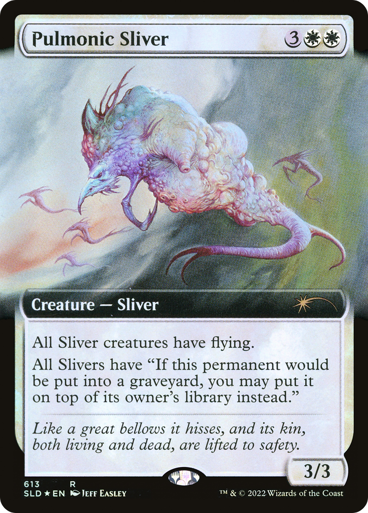 Pulmonic Sliver (Extended Art) [Secret Lair Drop Promos] | Gear Gaming Fayetteville