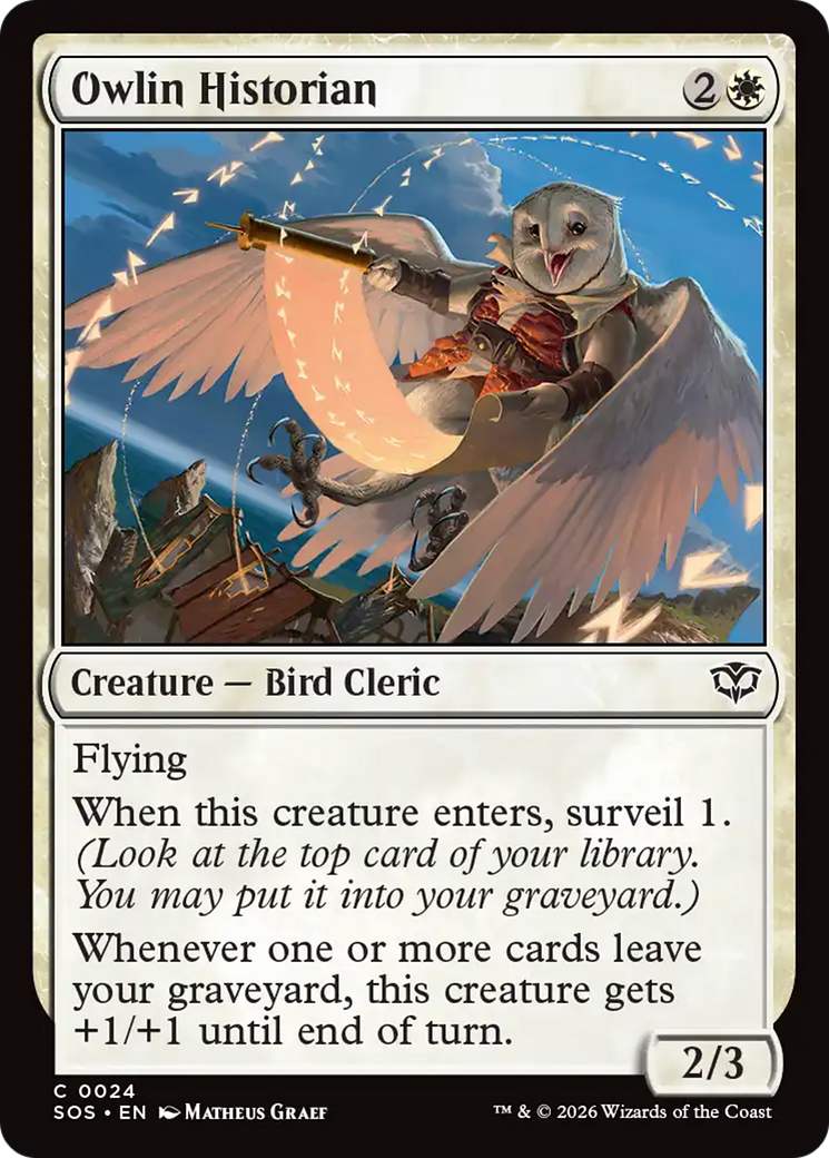 Owlin Historian [Secrets of Strixhaven] | Gear Gaming Fayetteville