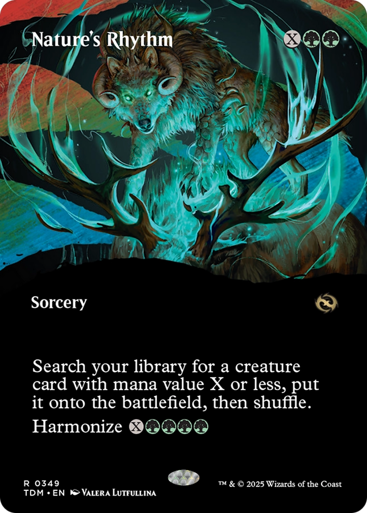 Nature's Rhythm (Borderless) [Tarkir: Dragonstorm] | Gear Gaming Fayetteville