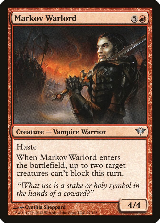 Markov Warlord [Dark Ascension] | Gear Gaming Fayetteville