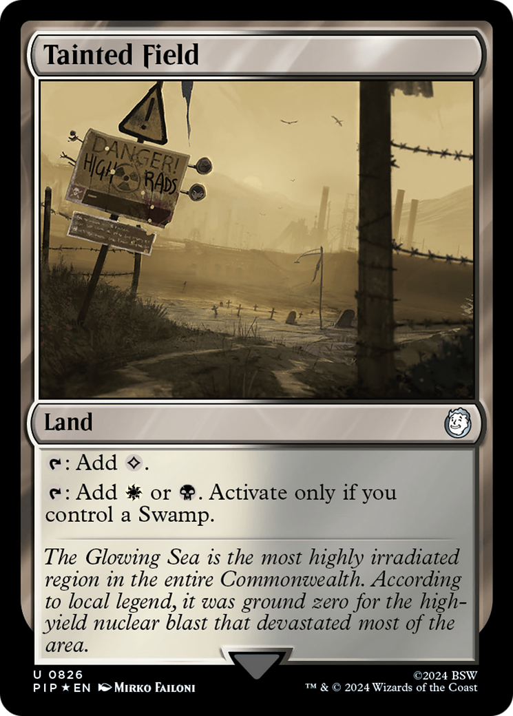 Tainted Field (Surge Foil) [Fallout] | Gear Gaming Fayetteville