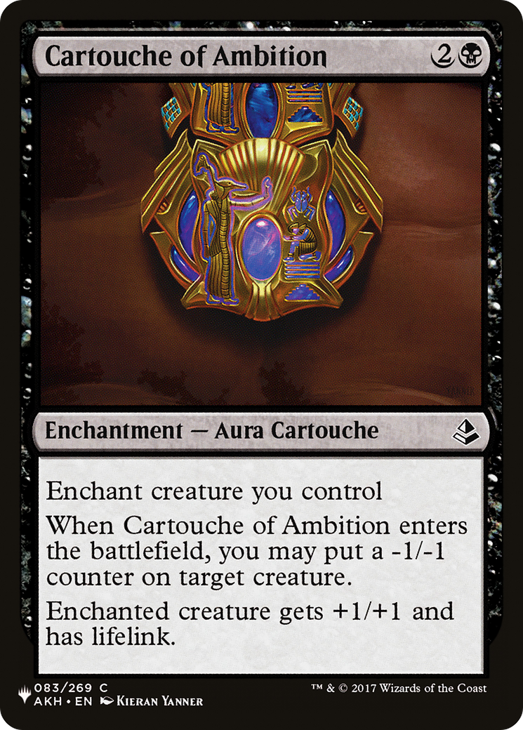 Cartouche of Ambition [The List Reprints] | Gear Gaming Fayetteville