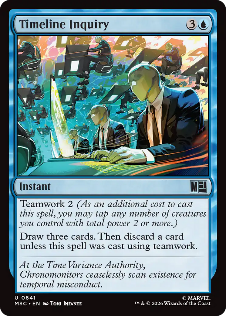 Timeline Inquiry [Marvel Super Heroes Commander] | Gear Gaming Fayetteville