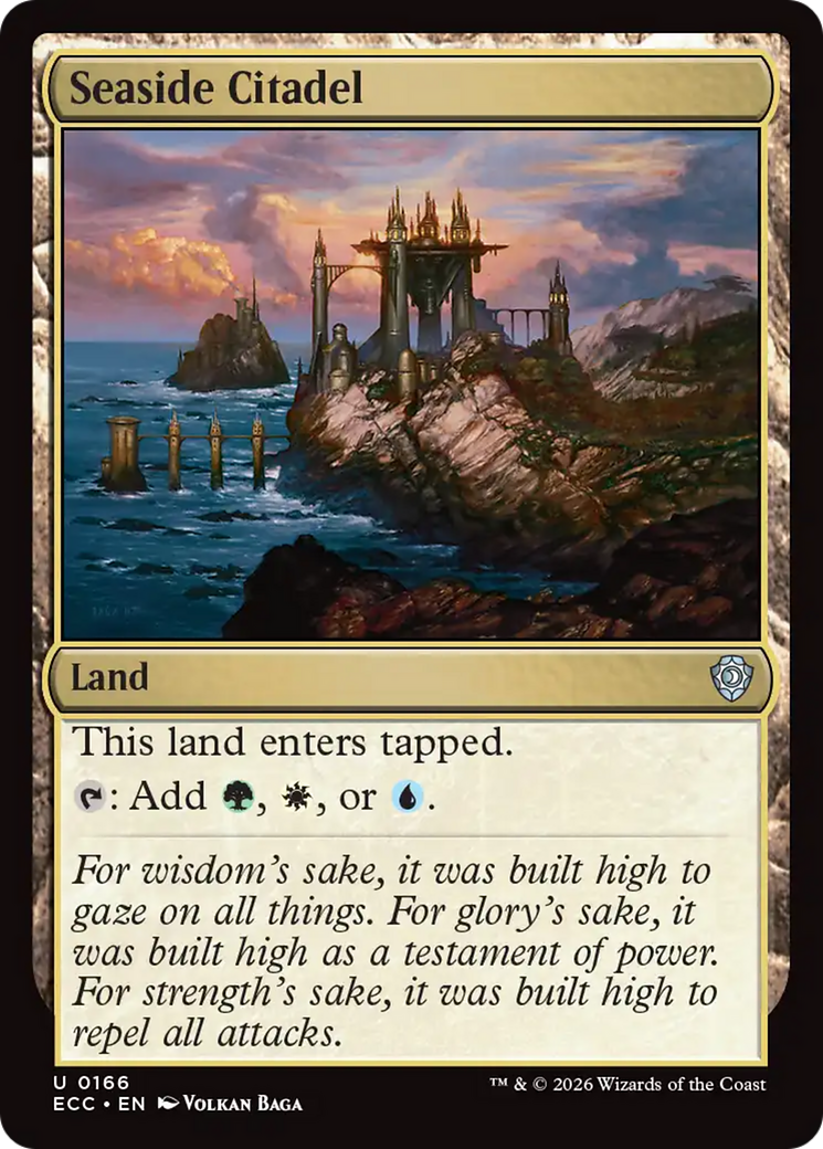 Seaside Citadel [Lorwyn Eclipsed Commander] | Gear Gaming Fayetteville