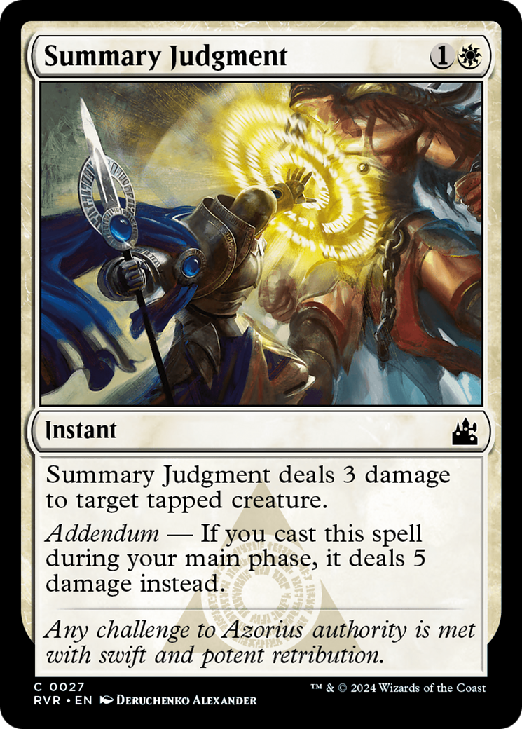 Summary Judgment [Ravnica Remastered] | Gear Gaming Fayetteville