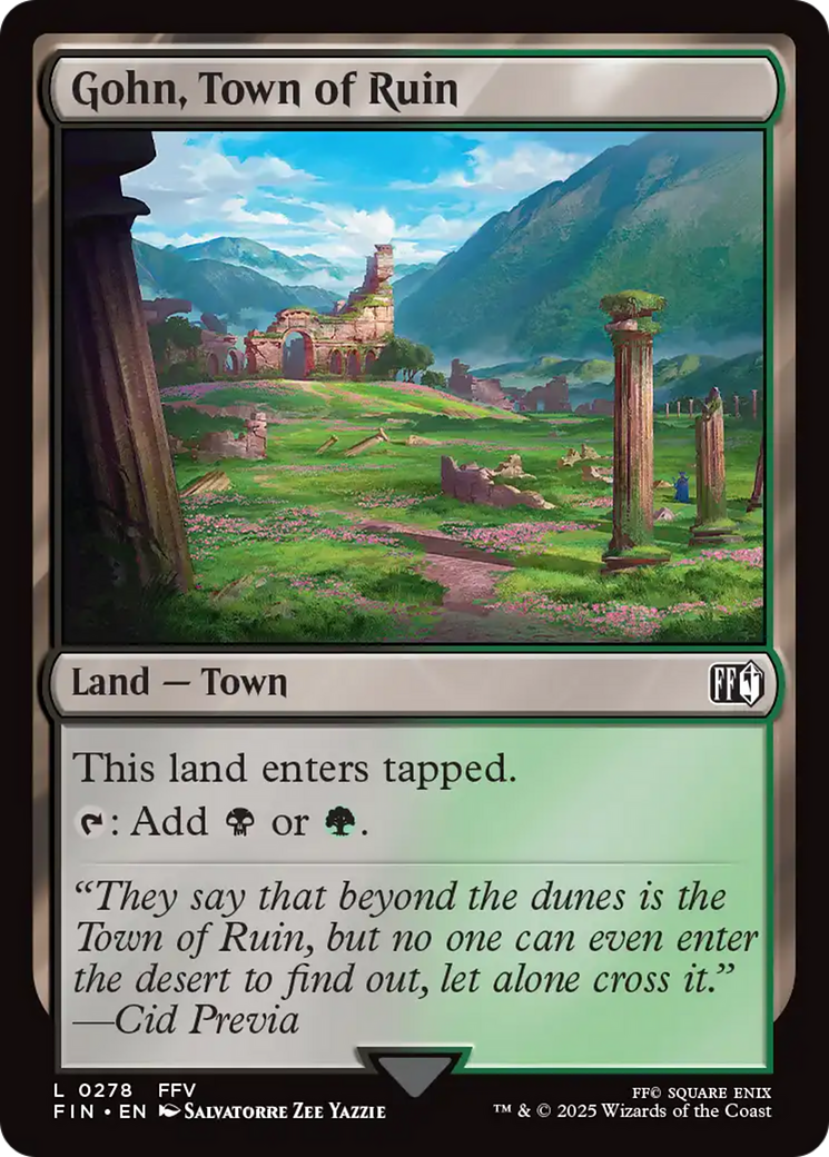 Gohn, Town of Ruin [FINAL FANTASY] | Gear Gaming Fayetteville