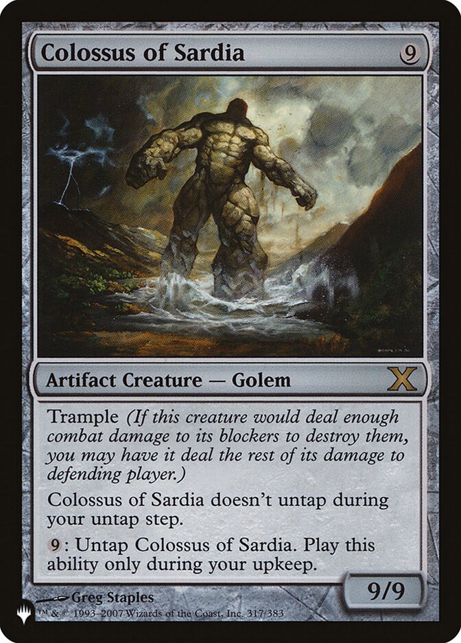 Colossus of Sardia [The List] | Gear Gaming Fayetteville