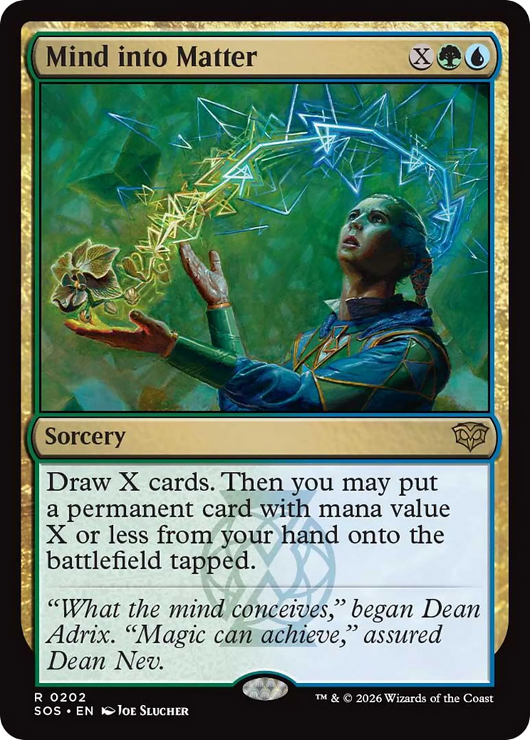 Mind into Matter [Secrets of Strixhaven] | Gear Gaming Fayetteville