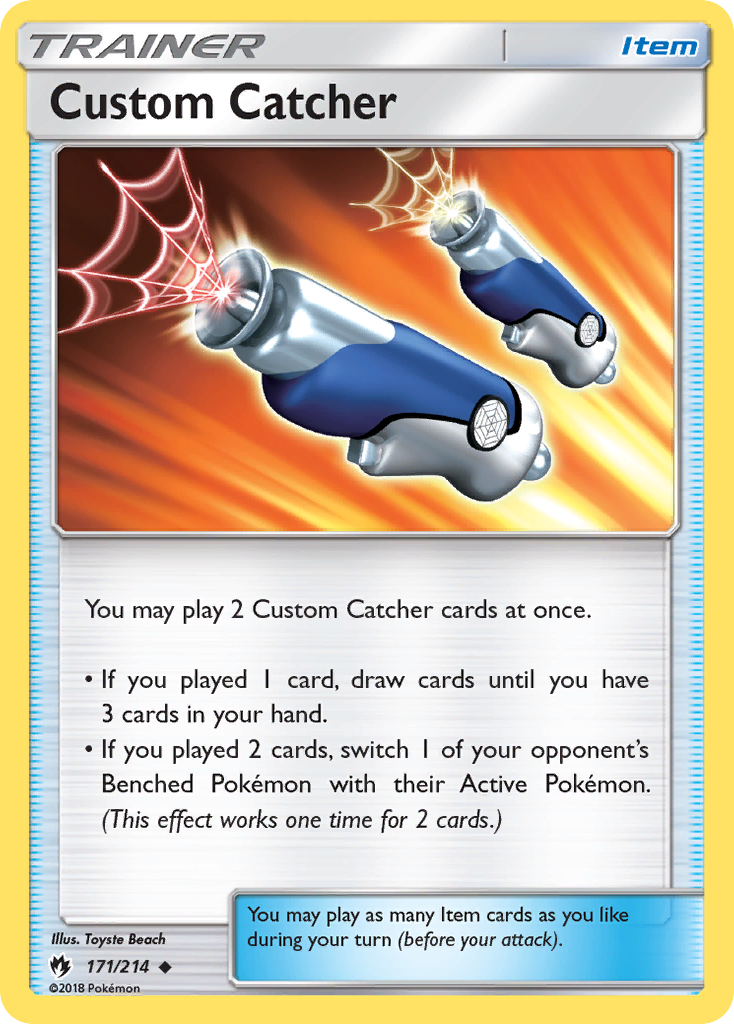 Custom Catcher (171/214) [Sun & Moon: Lost Thunder] | Gear Gaming Fayetteville