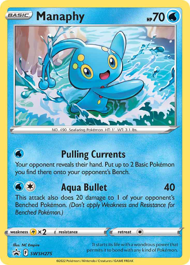 Manaphy (SWSH275) [Sword & Shield: Black Star Promos] | Gear Gaming Fayetteville