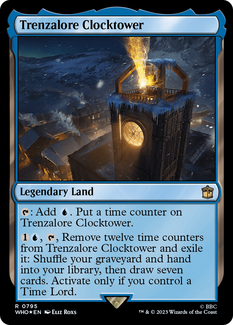 Trenzalore Clocktower (Surge Foil) [Doctor Who] | Gear Gaming Fayetteville