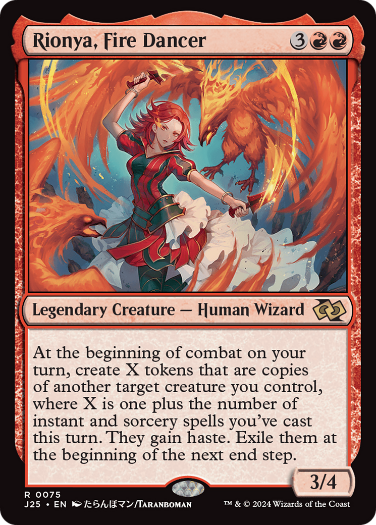 Rionya, Fire Dancer (Anime) [Foundations Jumpstart] | Gear Gaming Fayetteville
