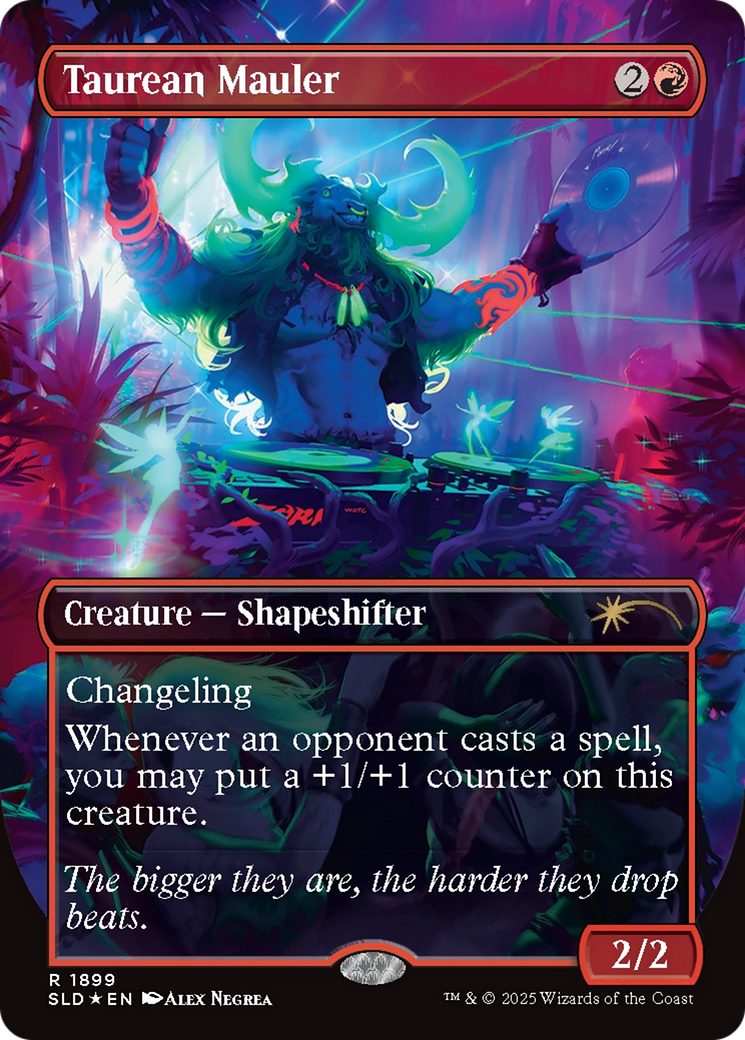 Taurean Mauler (Double Rainbow Foil) [Secret Lair Drop Series] | Gear Gaming Fayetteville