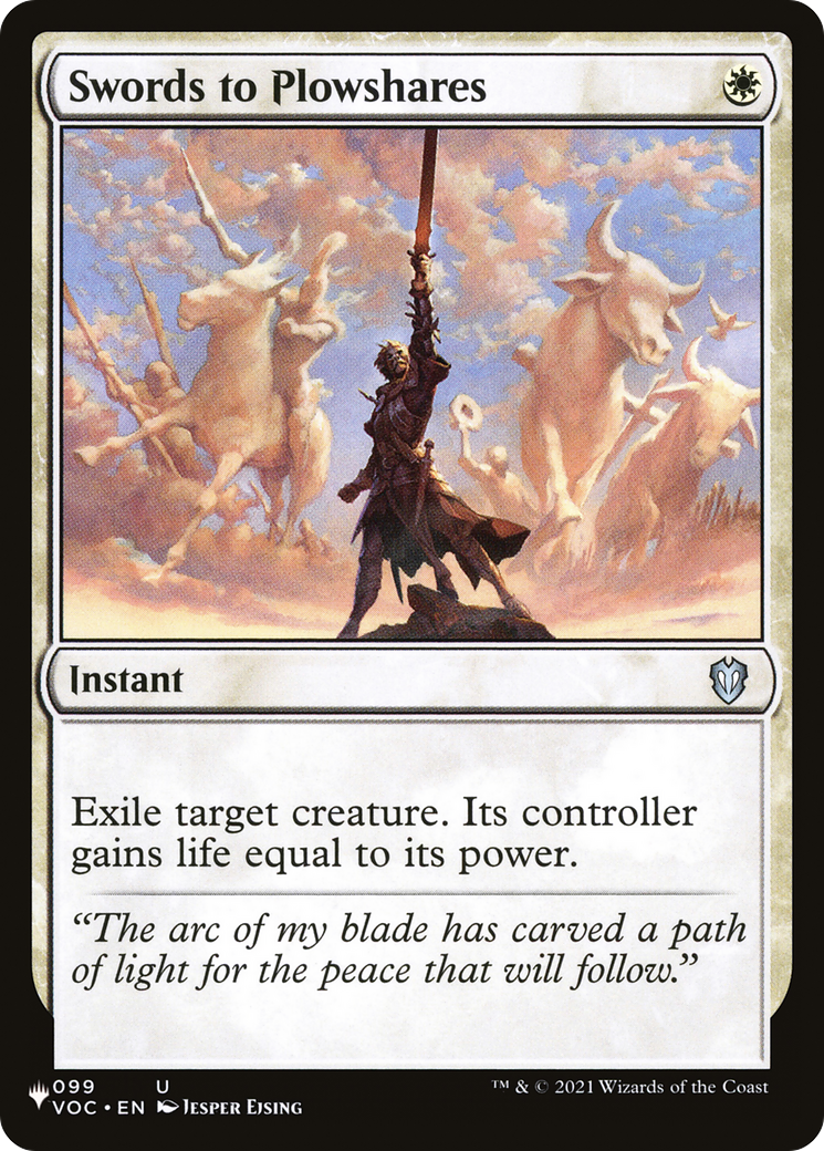 Swords to Plowshares [Secret Lair: Angels] | Gear Gaming Fayetteville